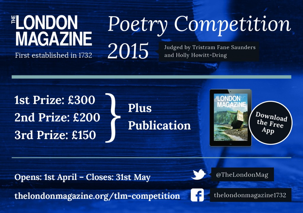 Orbis · The London Magazine’s Poetry Competition 2015