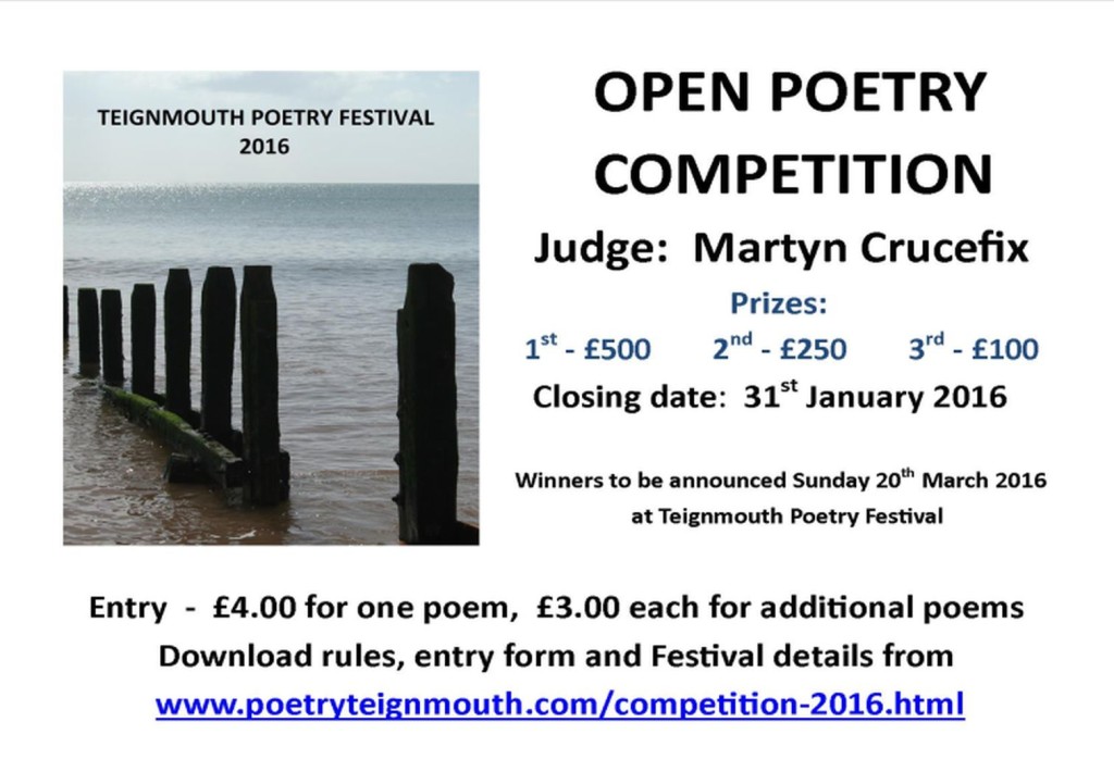 Orbis · TEIGNMOUTH POETRY FESTIVAL POETRY COMPETITION